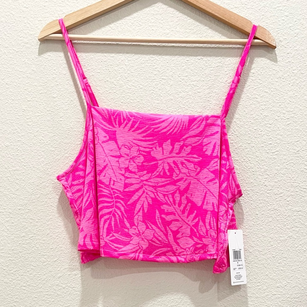 NWT! HURLEY Pink Jungle Walk Swing Tank!